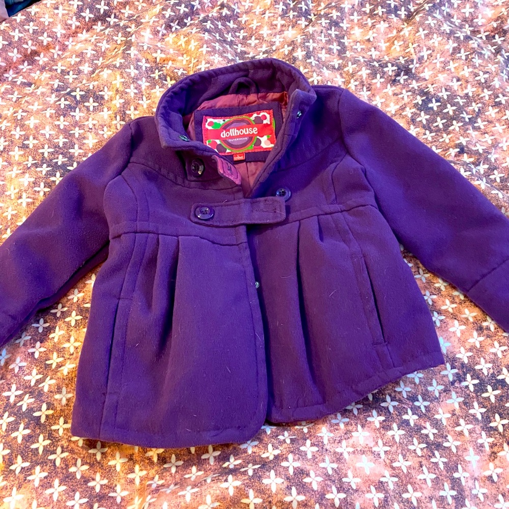 The most adorable toddler peacoat!!!!